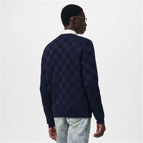 Damier Pullover With Pearl Signature .